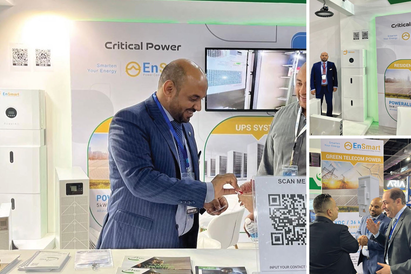 EnSmart Power Has Exhibited in Egypt at Cairo ICT 2022